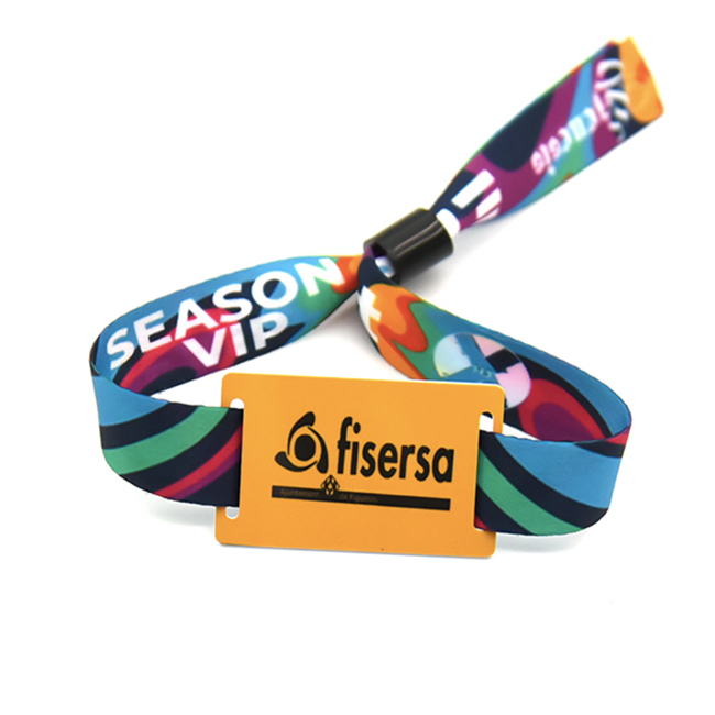 Custom ticket entrance RFID wristband for events